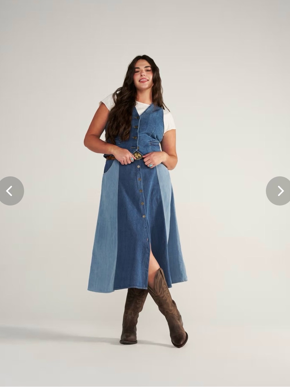 The Annie Wide Calf Cowboy Boots - Picture 3 of 8